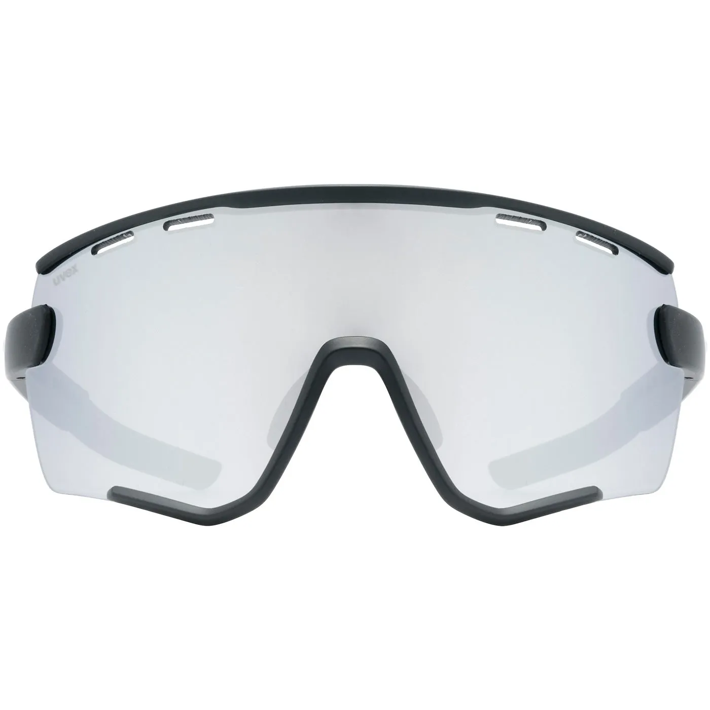 Uvex Sportstyle 236 set glasses - Black mat mirror silver
