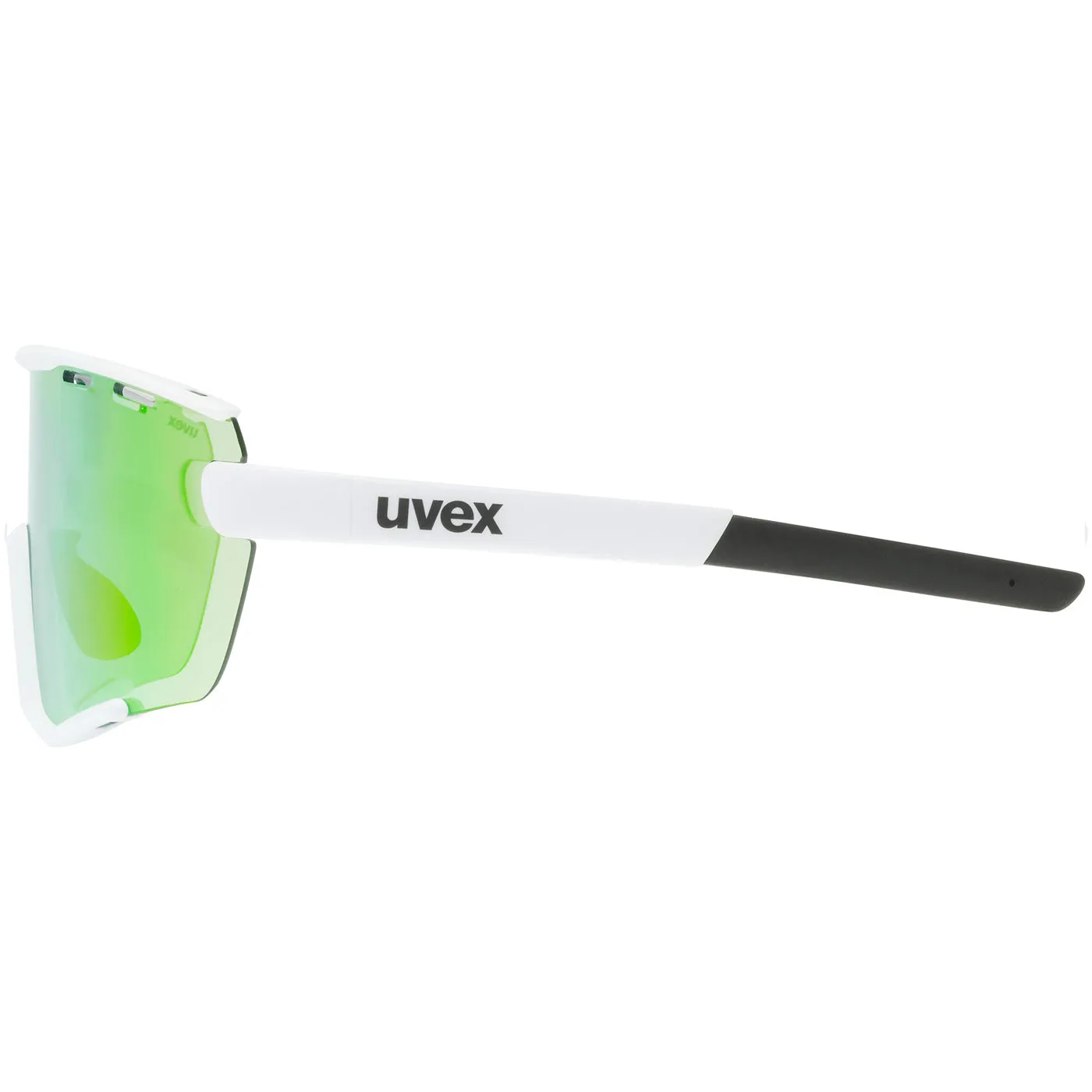 Uvex Sportstyle 236 Set Glasses - Matte White Mirror Green 