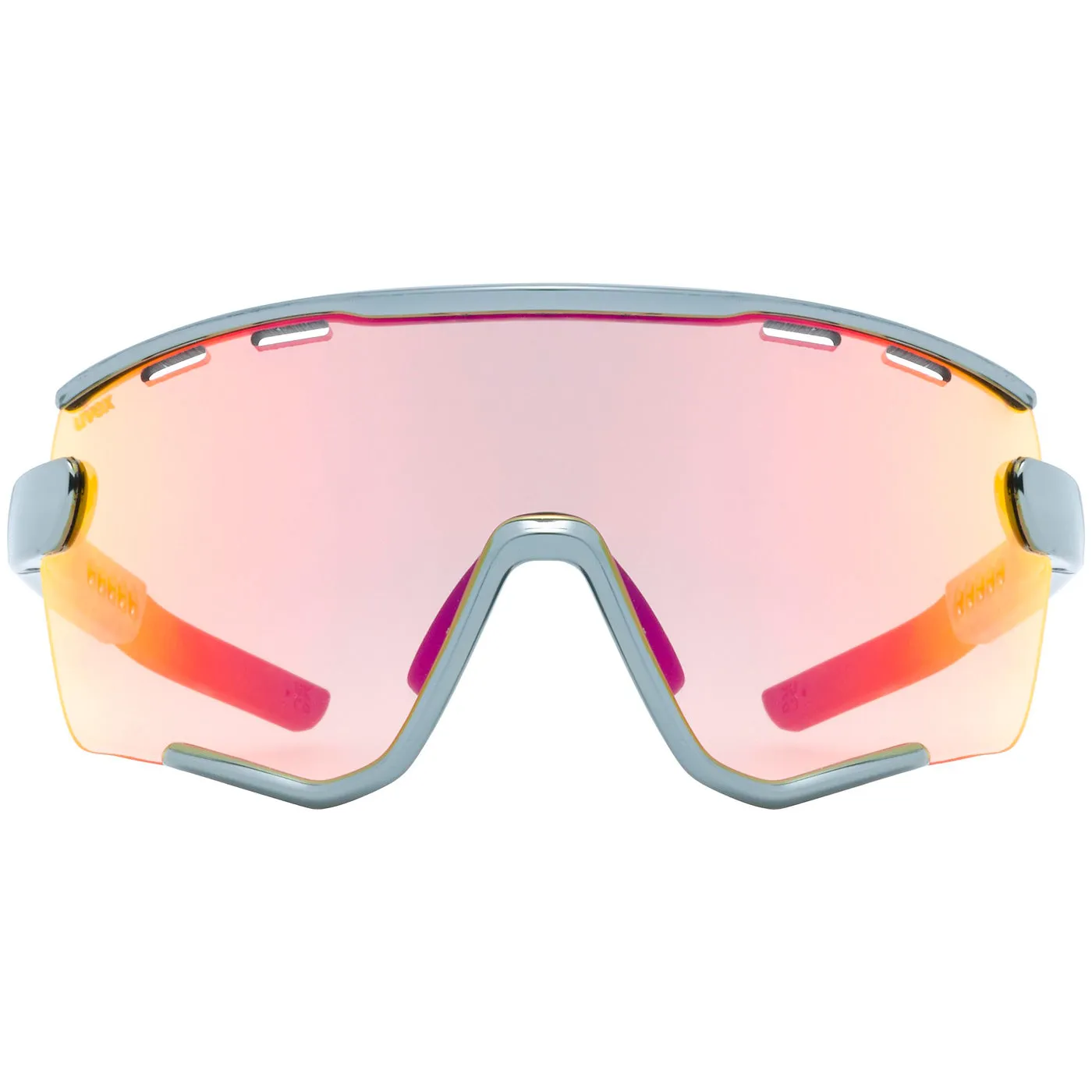 Uvex Sportstyle 236 set glasses - Silicium mirror red