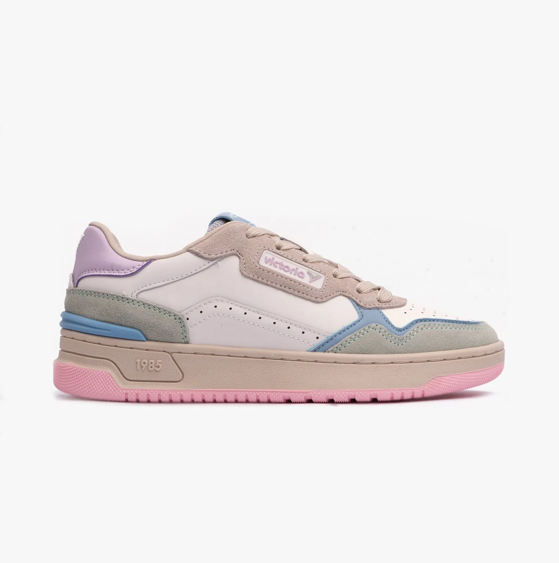 Victoria C80 - CASUAL PATCH COLORS Womens Trainers Lila