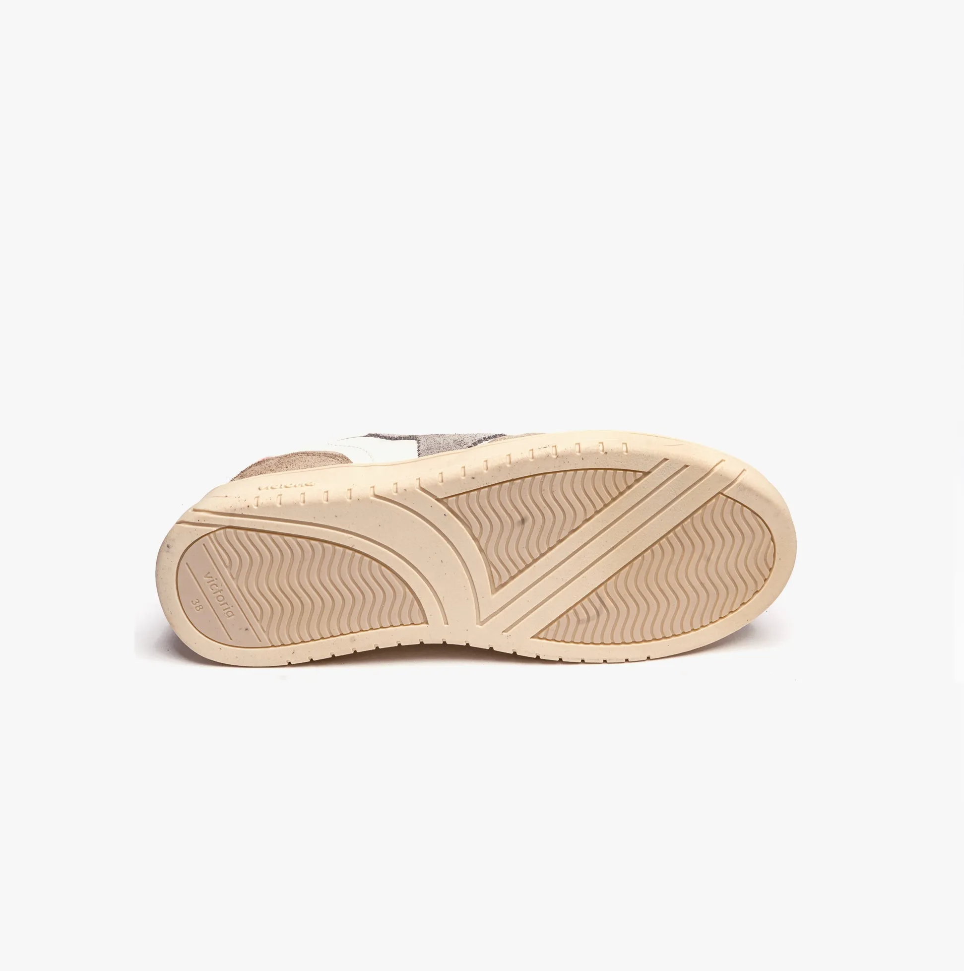 Victoria SEUL FAUX LEATHER & SPLIT Womens Trainers Rosa